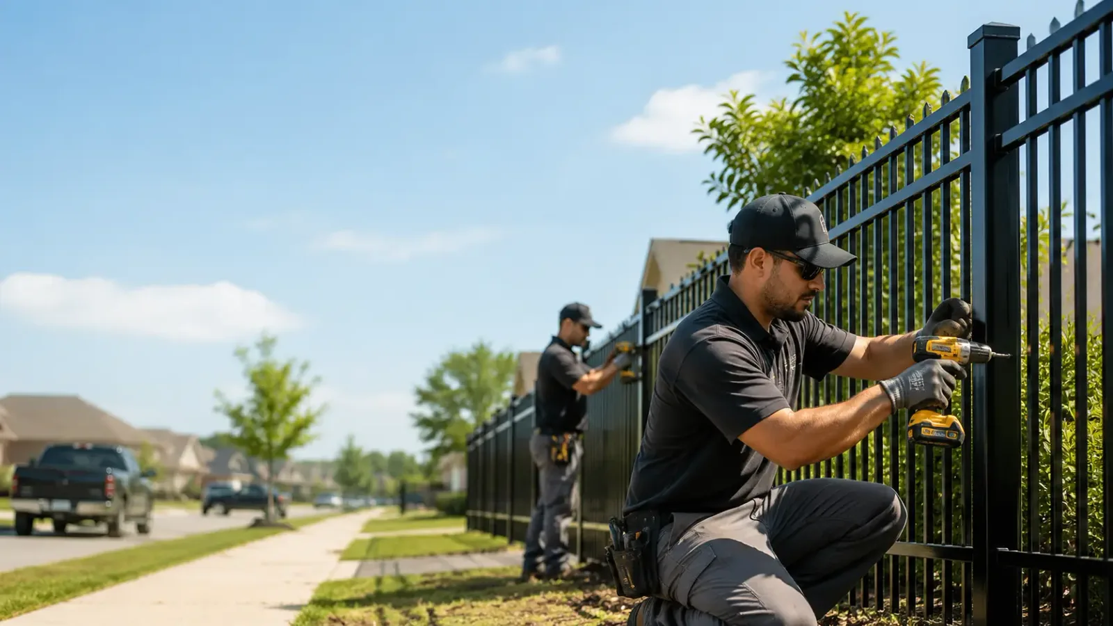 Metal Fence Installation in Dodge, WI